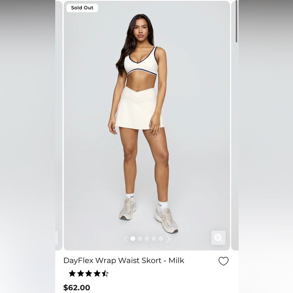 NWT: TALA DayFlex tennis skort
